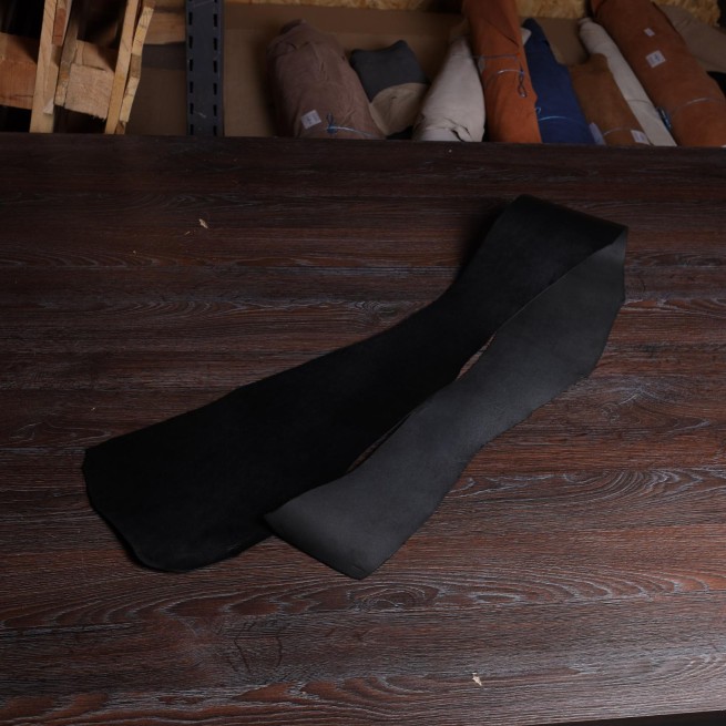 Шкіра ремінна ДНІСТЕР чорна пола 2,6-2,8