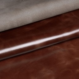 Кожа КРС Алькор коричневый HENNA 1,4-1,6