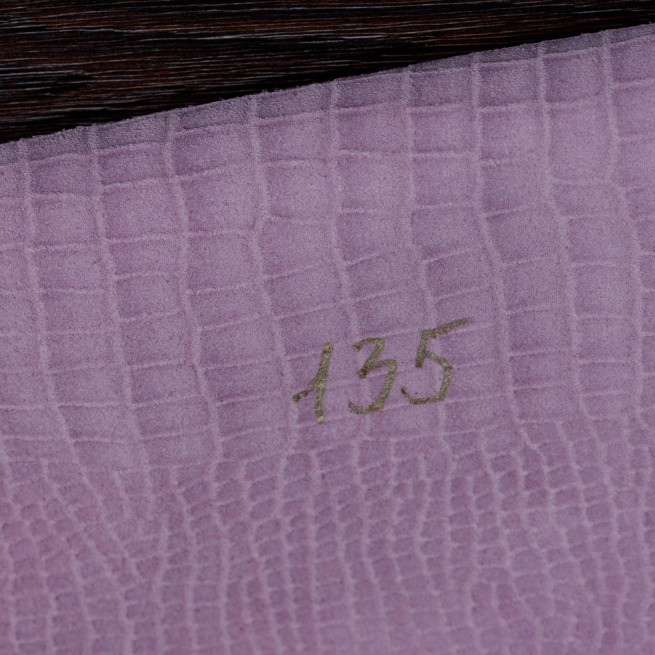 Шкіра ВРХ фіолет STAMP КРОКО 1,2-1,4