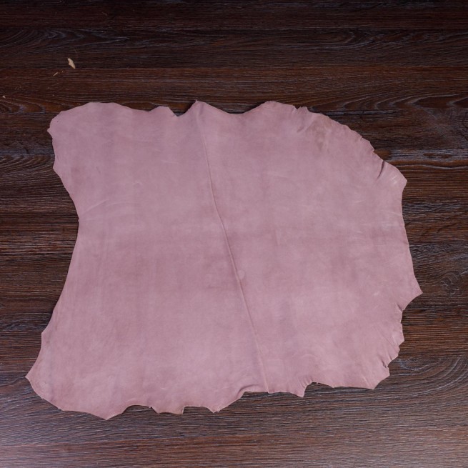 Велюр шевро розовый CINDER ROSE 0,7-0,9