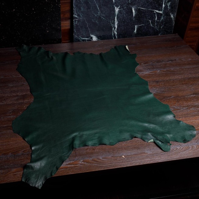 Шкіра Vegetale ВРХ теля т.-зелений MOUNTAIN 0.9-1.0