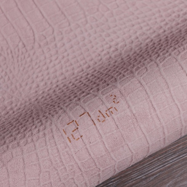Шкіра ВРХ ЛАК фіолет STAMP КРОКО ORCHID TINT 1,2-1,4