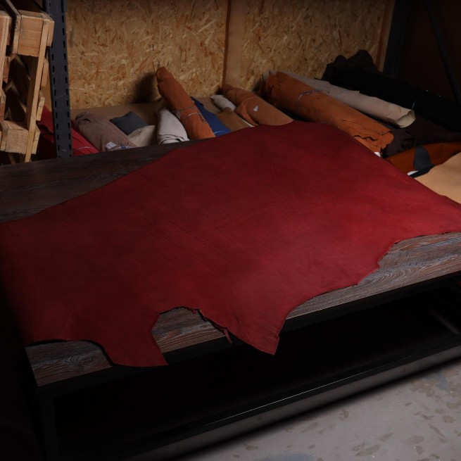 Шкіра ЮХТА технічна бордо 2.4-2.6