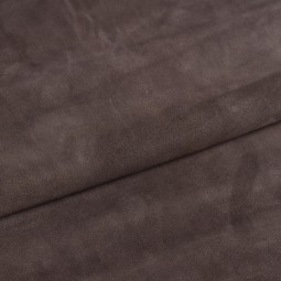 Велюр шевро коричневый CHOCO 0,7-0,9