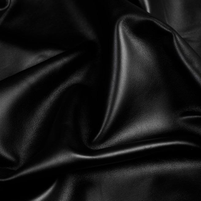 Шкіра ВРХ чорний глянець меблева HAVANA 1,1-1,2 Італія