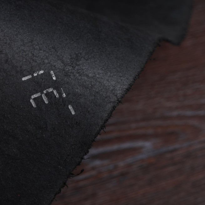 Шкіра ремінна ДНІСТЕР чорна пола 2,6-2,8