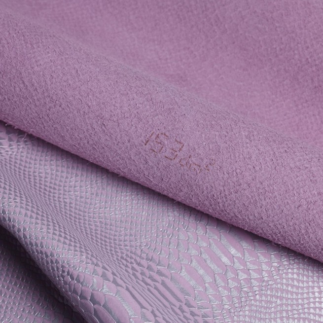 Шкіра ВРХ срібло фіолет STAMP ЗМІЯ 1,2-1,4