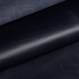 Шкіра ВРХ Крейзі синій темний 1,4-1,6 2 сорт