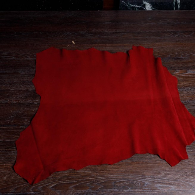 Велюр шевро бордо 0,7-0,9 Италия