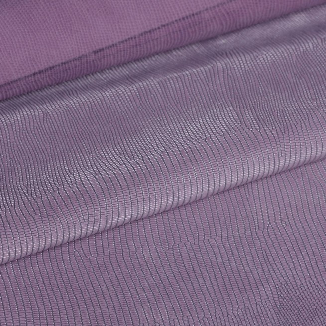 Шкіра ВРХ срібло фіолет STAMP ІГУАНА 1,2-1,4