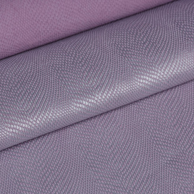 Шкіра ВРХ срібло фіолет STAMP ІГУАНА 1,2-1,4