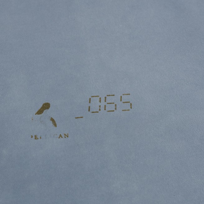 Шкіряний підклад шевро блакитний WATERFALL 0,5