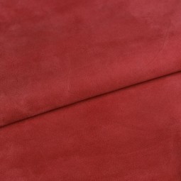 Велюр шевро красный COOPER BRONZE 0,9-1,0 Италия