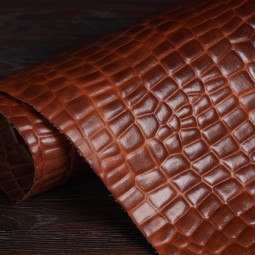 Воріт ВРХ Vegetale Крокодил Croco коричневий коньяк 1,1-1,3