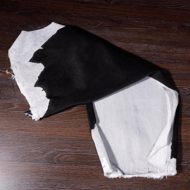 Шкіра одягова овчина чорний ГУМКА 0,5-0,6 мм