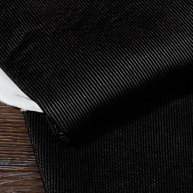 Шкіра одягова овчина чорний ГУМКА 0,5-0,6 мм