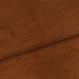 Велюр шевро коричневый CAMEL 0,7-0,9