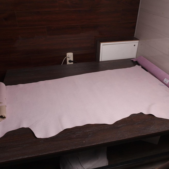 Шкіра ВРХ ЛАК фіолет STAMP КРОКО ORCHID TINT 1,2-1,4