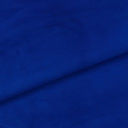Велюр шевро Stefania синий  LAPIS BLUE 0,7-0,9 Италия