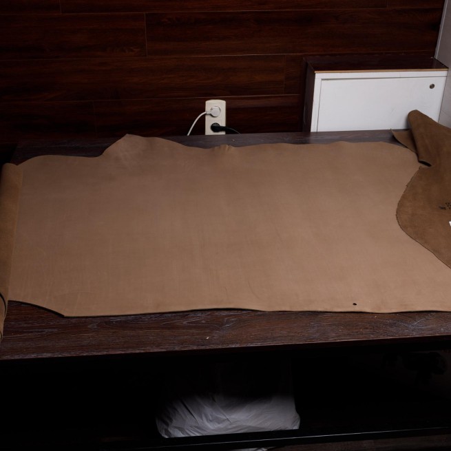 НУБУК ВРХ зелений SEPIA TINT 2,0-2,2