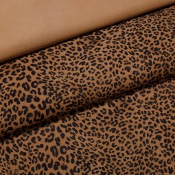 Шкіра метис коричневий FILM ЛЕОПАРД міні 1,0-1,2