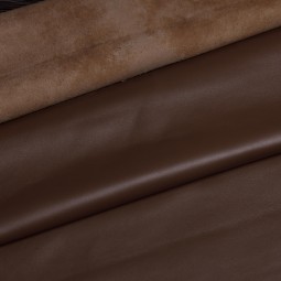 Кожа одежная овчина МИЛИТА коричневый NOCCIOLA 0,5 Италия