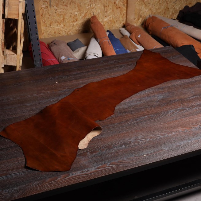 Пола ВРХ Vegetale CAPRAIA коричневий COGNAC 1.4-1.6 н/глянець