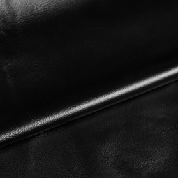 Шкіра меблева Sheridane чорний глянець Італія