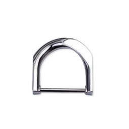 Полукольцо декоративное НИКЕЛЬ 35 мм