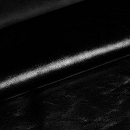 Кожподклад шевро черный SOMME глянец 0,5 Италия
