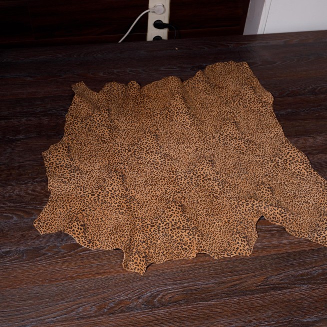 Шкіра метис коричневий FILM ЛЕОПАРД міні 1,0-1,2