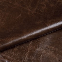 Шкіра ВРХ коричневий DALLAS деревне 1,0-1,1 Італія