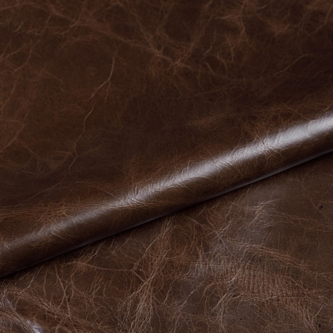 Шкіра ВРХ коричневий DALLAS деревне 1,0-1,1 Італія
