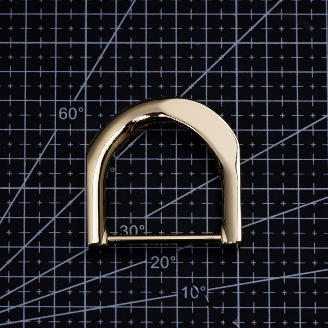 Полукольцо декоративное ЗОЛОТО 35 мм