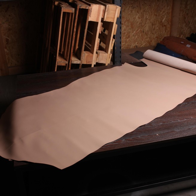 Шкіра ВРХ КАЙЗЕР беж SEASIDE 1,4-1,6 н/глянець