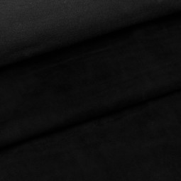 ВЕЛЮР одяговий овчина стрейч чорний 0,8 Франція