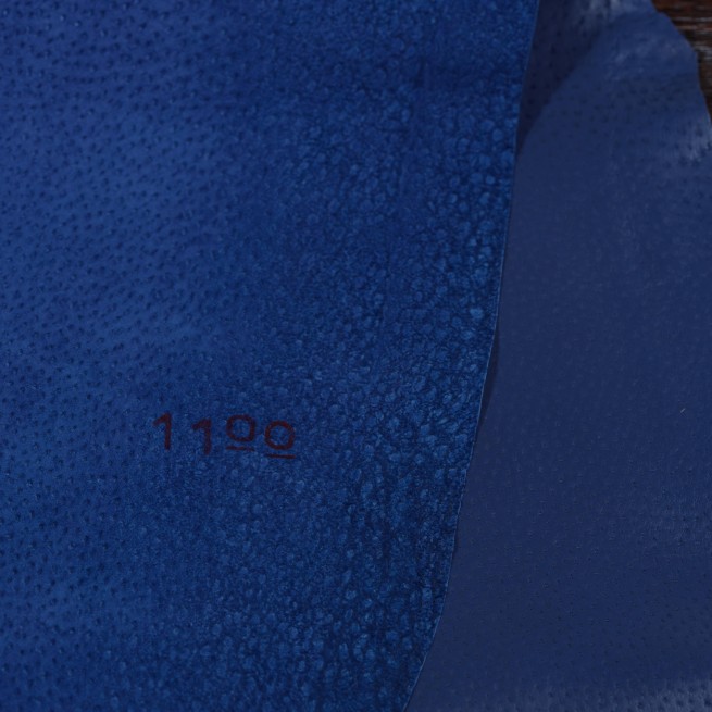 Шкірпідклад свин вощений синій