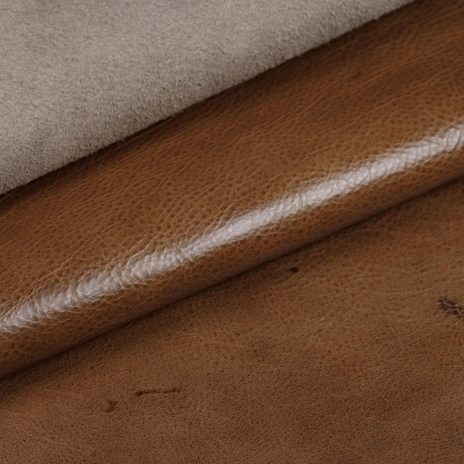 Шкіра ВРХ Crazy Vegetale коричневий горіх 2,0-2,2 Італія