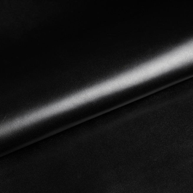 Шкіряний підклад шевро чорний FILM PERLA NERO 0,8