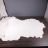 Шкіряний підклад шевро білий матов OFF WHITE 0,8