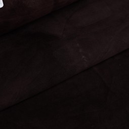 ВЕЛЮР одежный овчина коричневый COFFEE 0,6-0.8