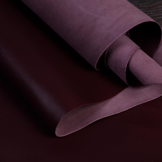 Шкіра ВРХ КАЙЗЕР бордо WINE 1,4-1,6 н/глянець