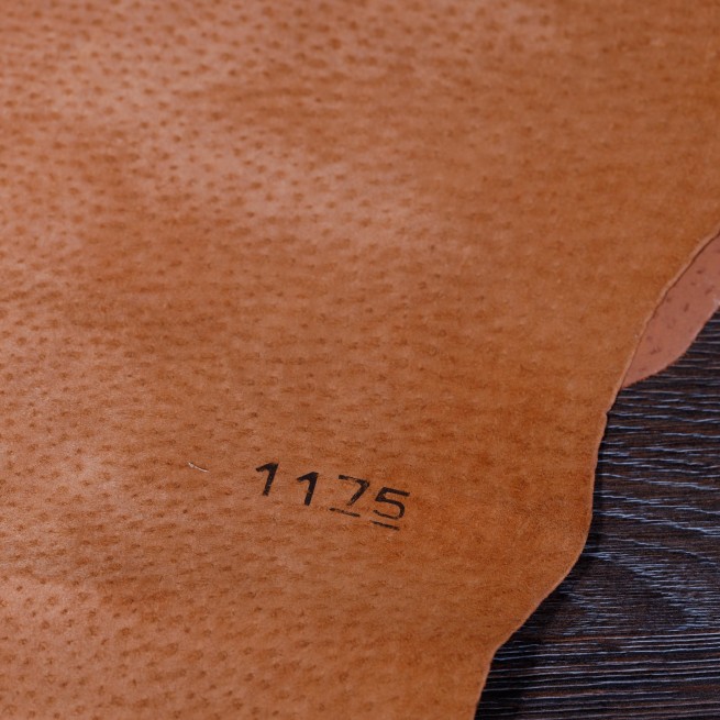 Шкірпідклад свин вощений коричневий коньяк