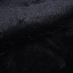 Хутро для дублянки Інтерфіно Замша т / т чорний10мм Туреччина