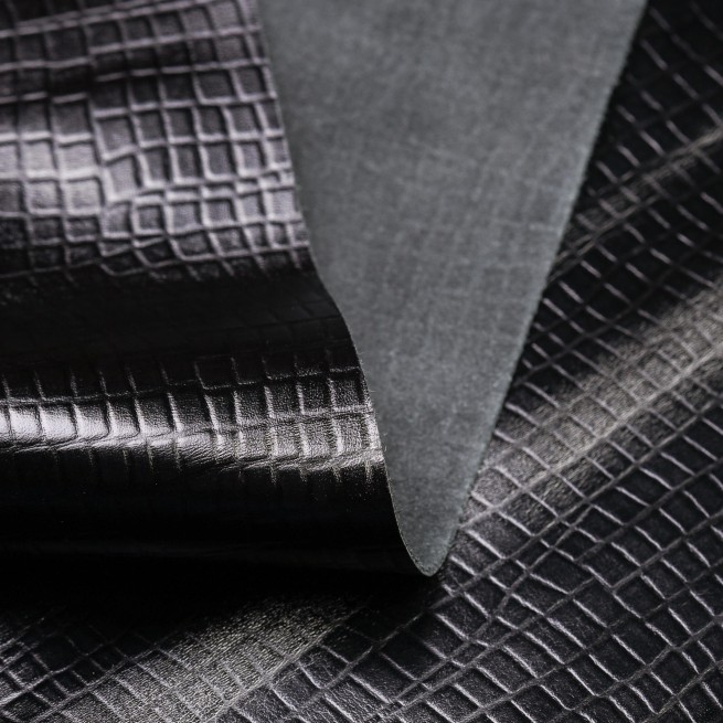 Шкіра ВРХ ПІТОН наплак чорний 1,0-1,2