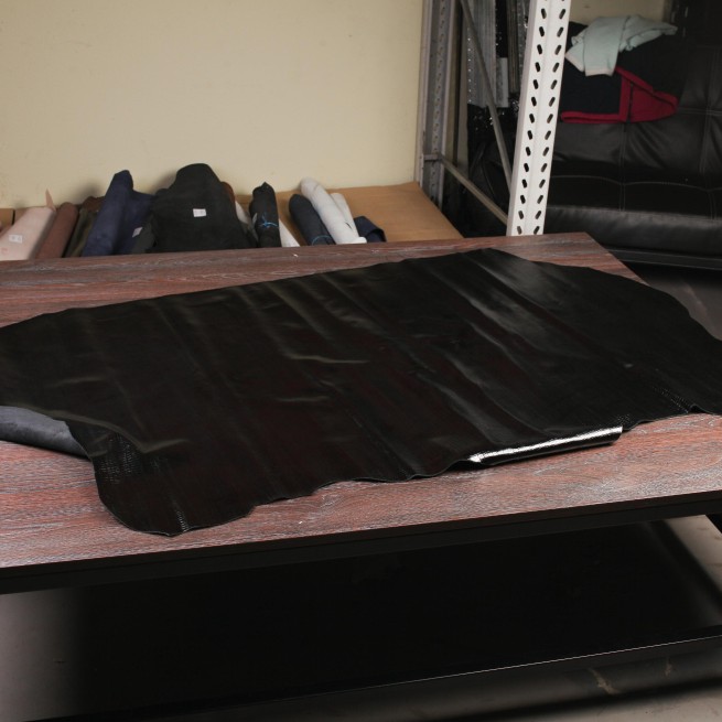 Шкіра ВРХ ПІТОН наплак чорний 1,0-1,2