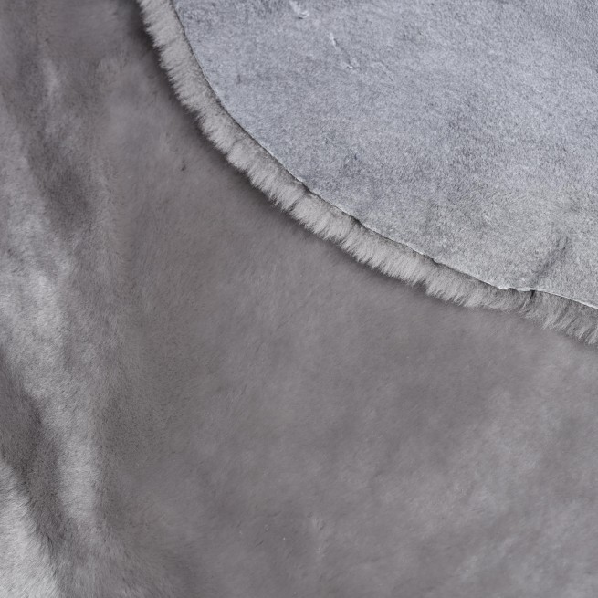 Хутро одягове Мутон сірий