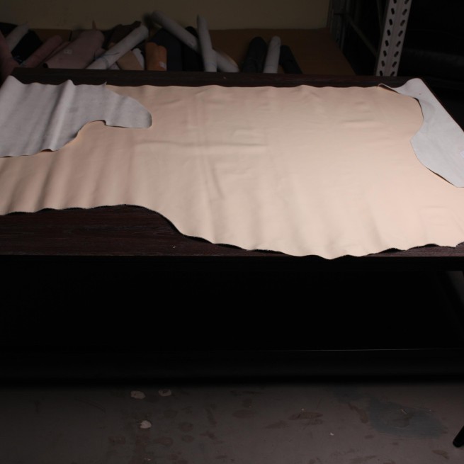 Шкіра ВРХ НАПЛАК беж LAMB 1,1-1,3