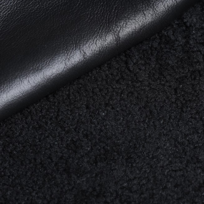 Хутро для дублянки Керлі Напалан т / т чорний