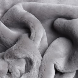 Хутро одягове Мутон сірий